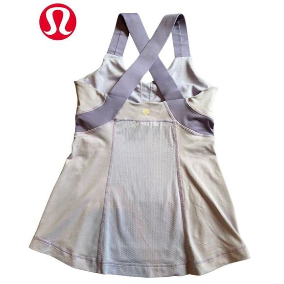 Lululemon Push Your Limits Tank | Heathered Lavender Dusk | Size 4-6 - Picture 2 of 15